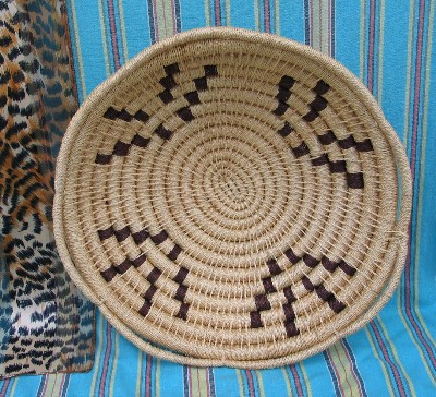 Kenyan Woven Sisal Basket