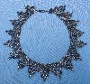 Zulu Beaded Leaf Necklace