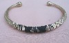 Tuareg Silver Etched Bracelet Niger