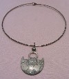 Tuareg Silver "Gofed" Pendant Niger